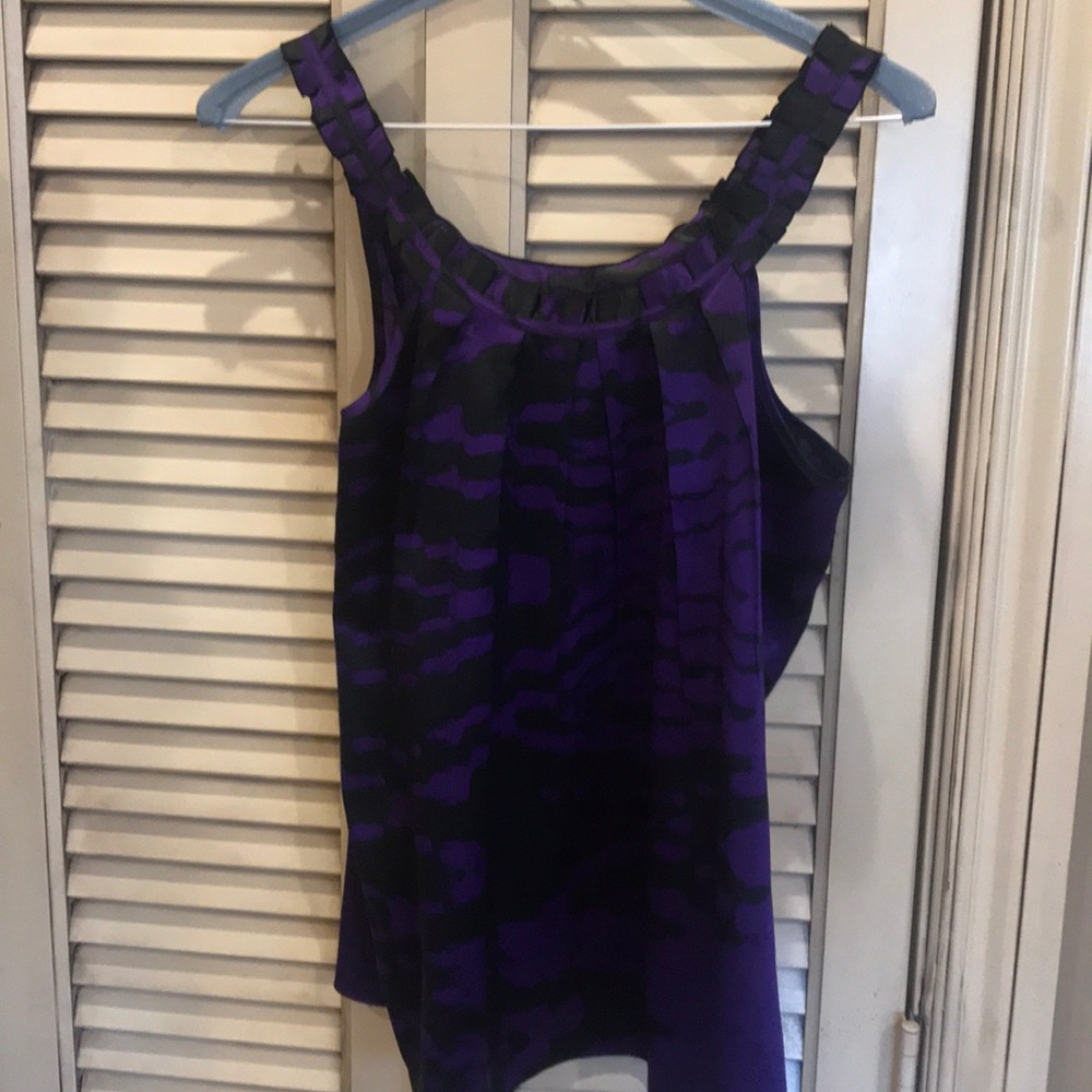Banana Republic Purple/Black Top